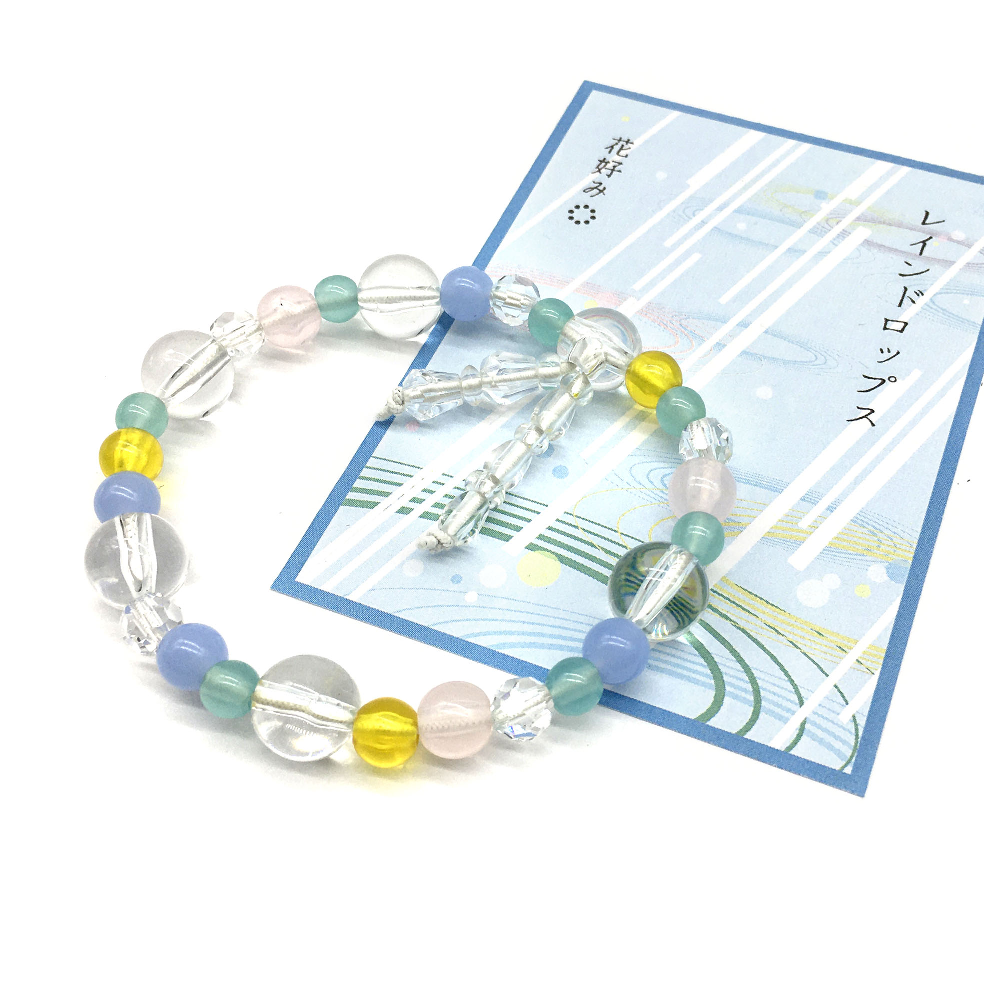 今月のプレゼント　花好み　レインドロップス