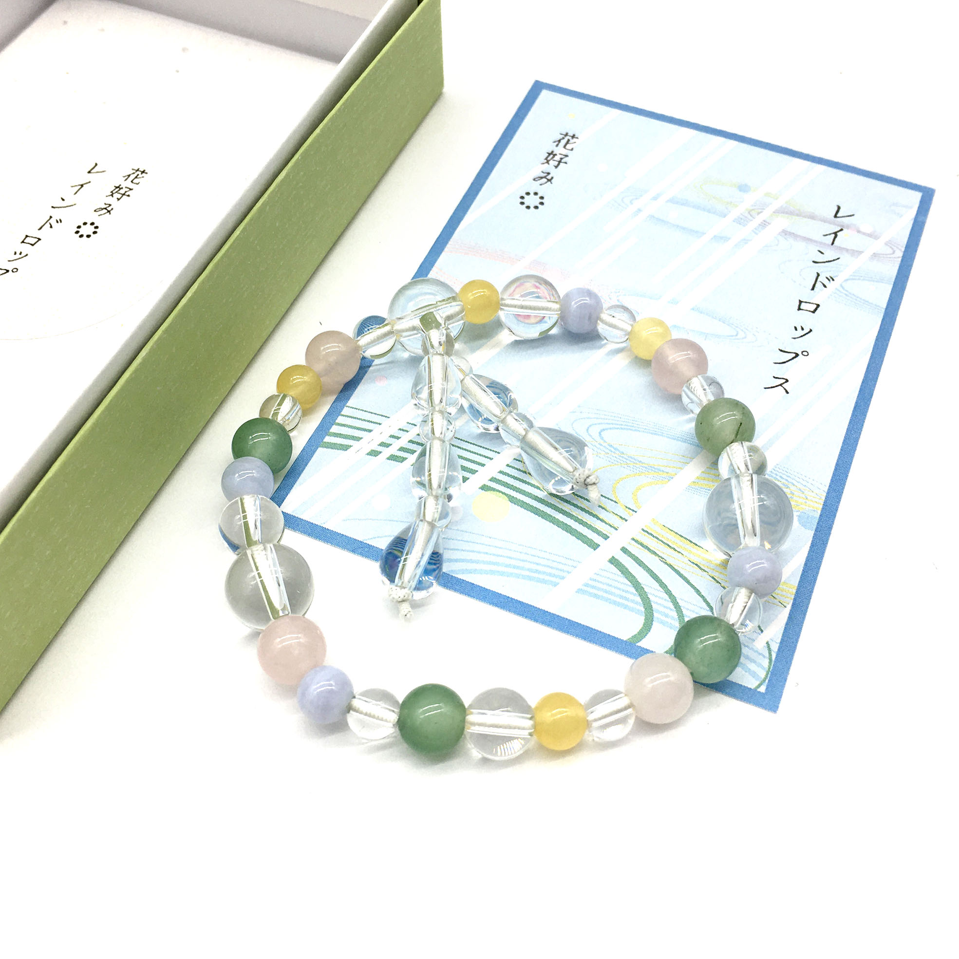 今月のプレゼント　花好み　レインドロップス
